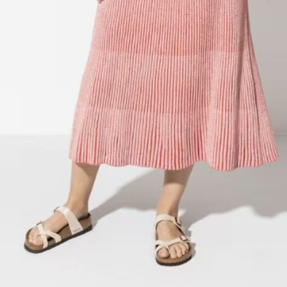 Birkenstock Mayari Birko-Flor Sandals in White Size EU 39 - Picture 1 of 10